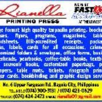 printing shop baguio|Rianella Printing Press in Baguio City, Benguet.